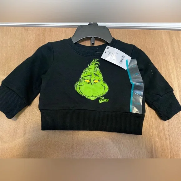 0-3 Month Grinch Swestshirt - Picture 1 of 1